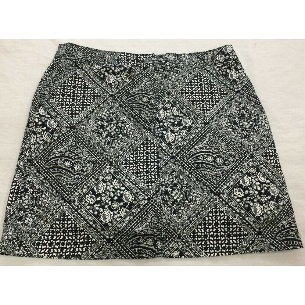KAREN SCOTT WOMENS SKIRT SKORT WITH BUILT SHORTS SIZE 8P